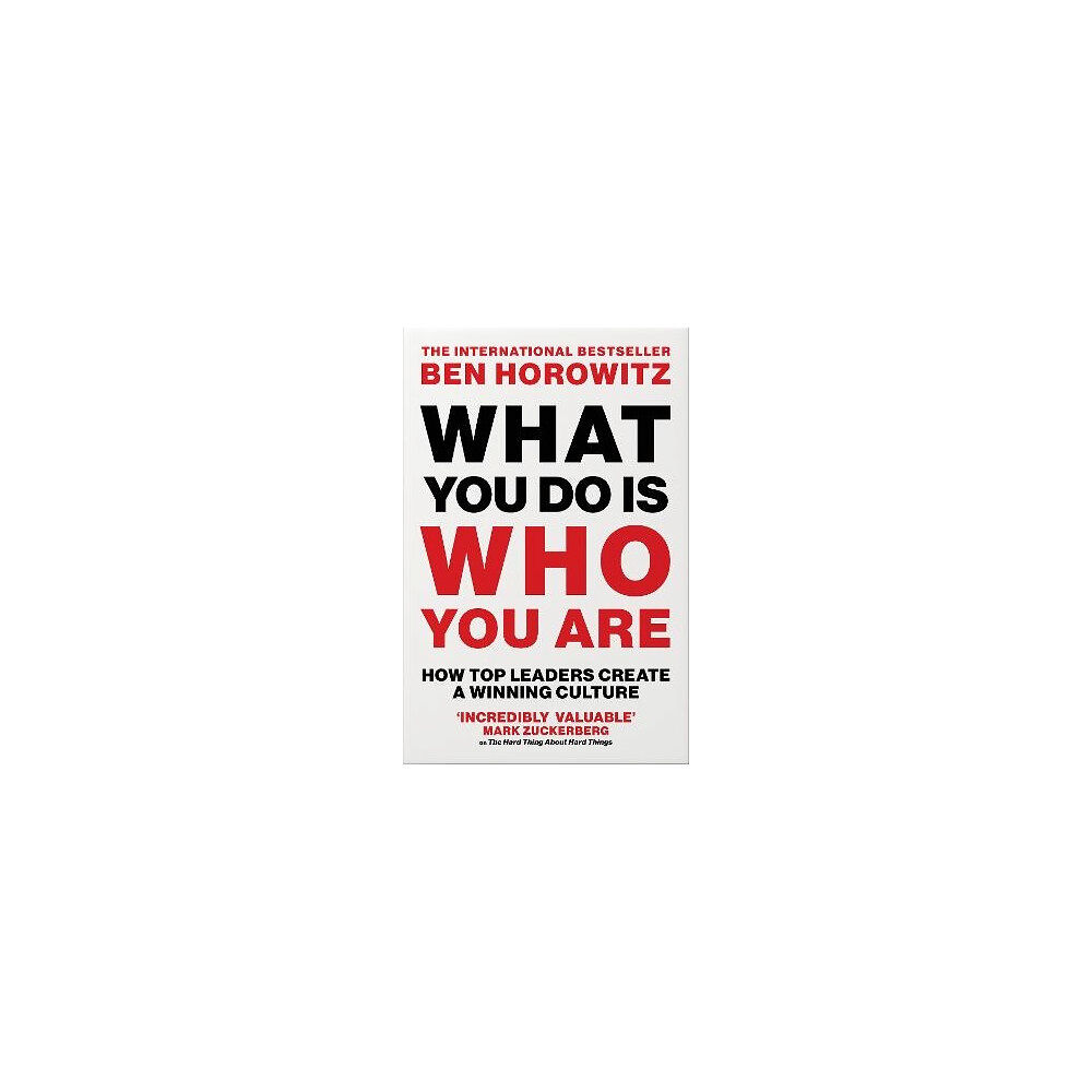 Ben Horowitz What You Do Is Who You Are (pocket, eng)