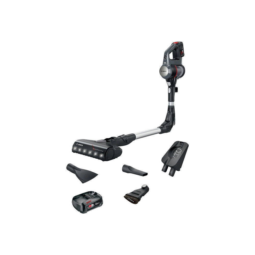 Bosch Bosch Unlimited 7 BBS712A - dammsugare - sladdlös - skaft/handhållen - 2 batterier, laddare medföljer - antracit