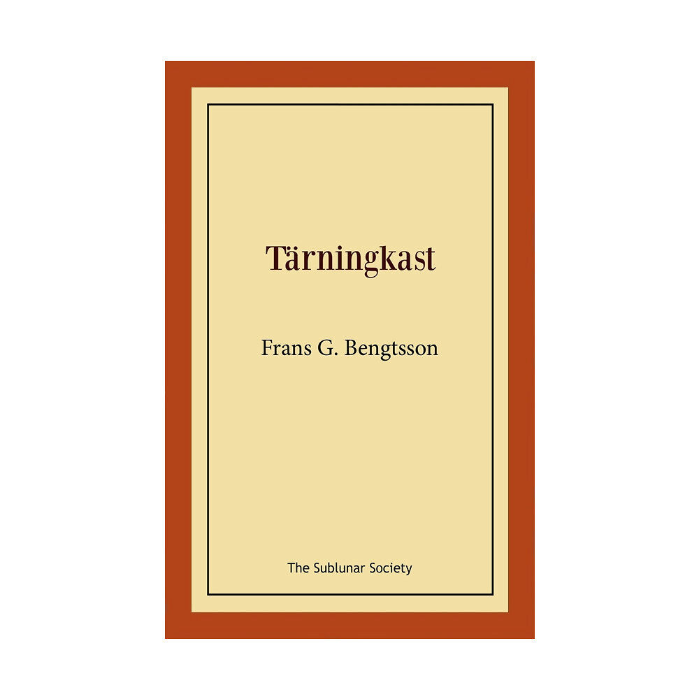Frans G. Bengtsson Tärningkast (häftad)