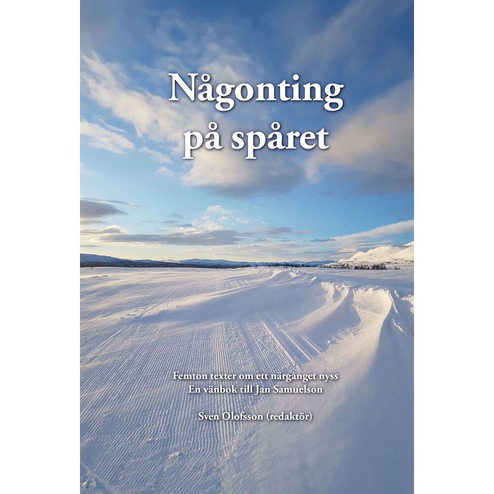 Jengel Förlag Någonting på spåret (inbunden)