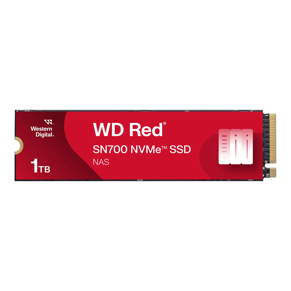 SANDISK WD Red SN700 WDS100T1R0C - SSD - 1 TB - PCIe 3.0 x4 (NVMe)