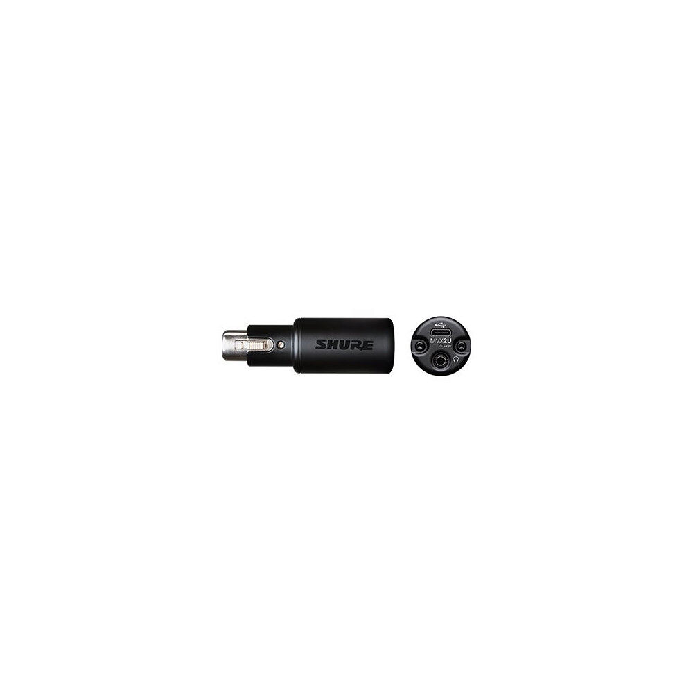 Shure Shure Motiv MVX2U - adapter för digitalt ljud - ljud/USB