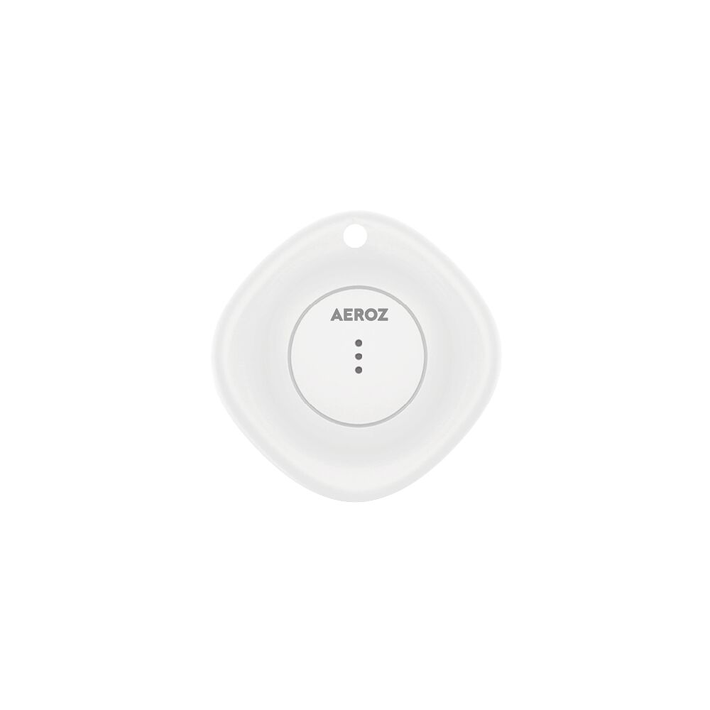 AEROZ AEROZ - TAG-1000  White - Key finder for use with iPhone - Works with Apple Find My app