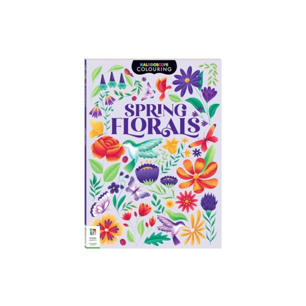 Hinkler Books Kaleidoscope Colouring Spring Florals (häftad, eng)