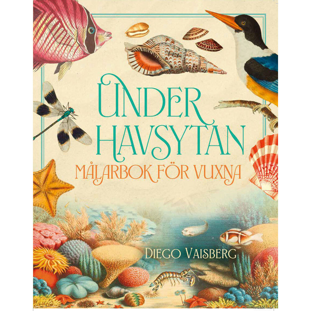 Diego Vaisberg Under havsytan : målarbok för vuxna (häftad)