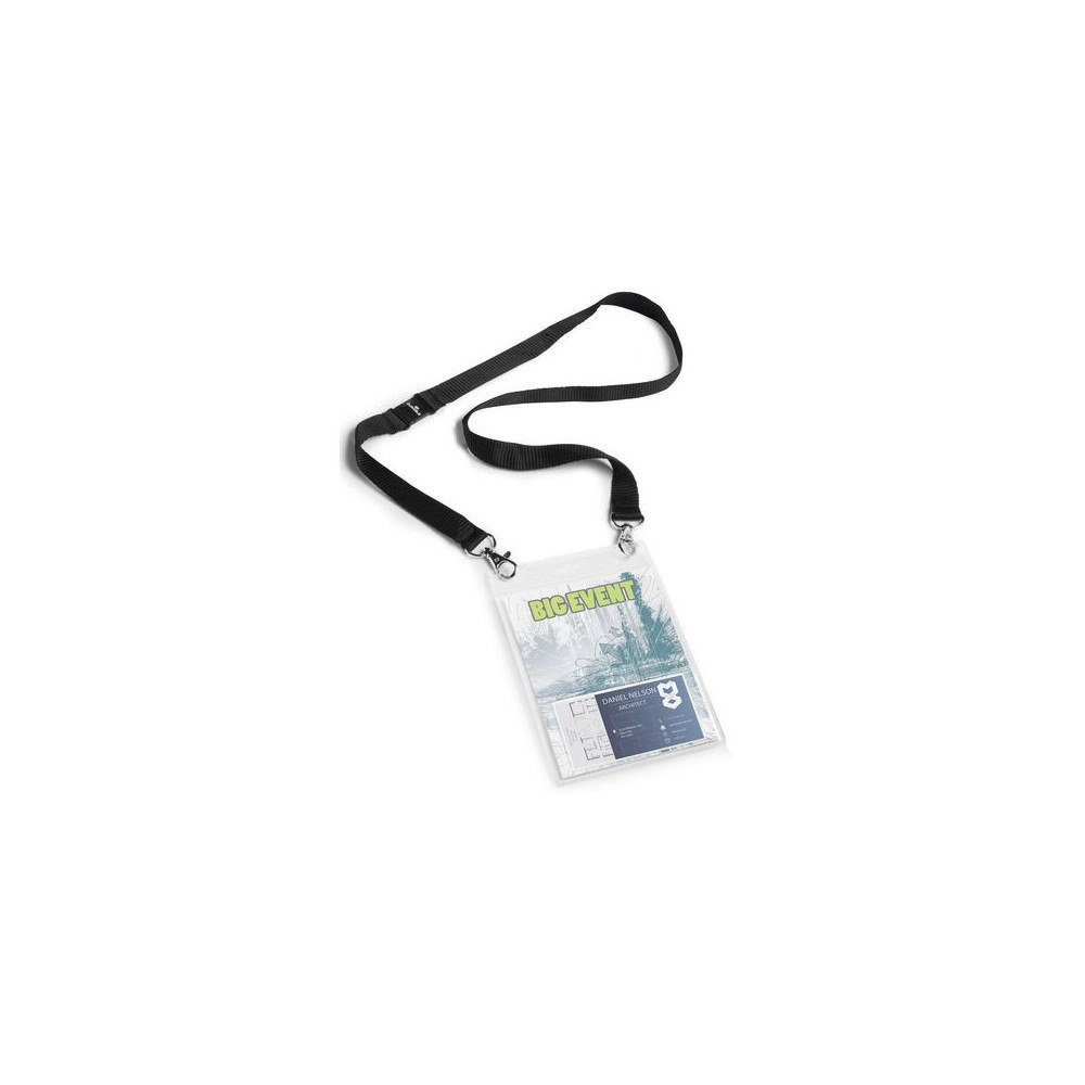 Durable Namnskylt DURABLE A6 textilband 10/fp