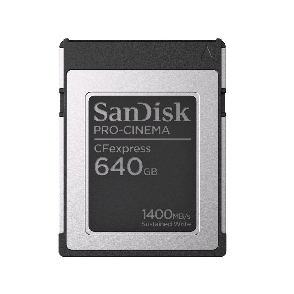 SANDISK PRO-CINEMA CFexpress 640GB 1700MB/s 1500MB/s