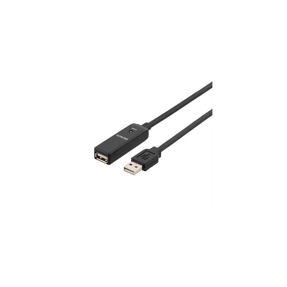 Deltaco Kabel DELTACO USB aktiv förlängning 10m