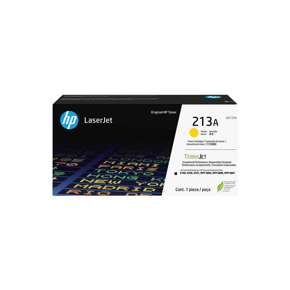 HP Toner HP W2132A 213A 3K gul