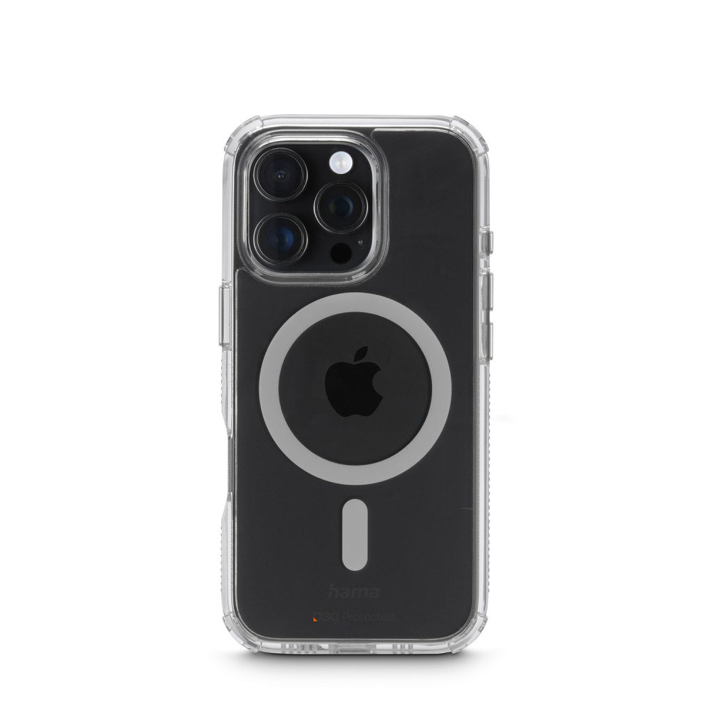 Hama Extreme Protect MagCase iPhone 16 Pro Transparent