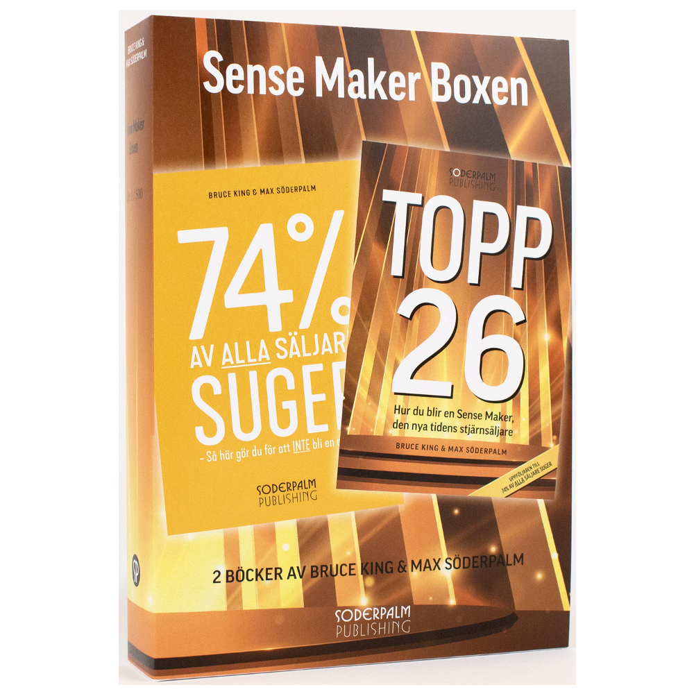 Bruce King Sense Maker Boxen - 2 böcker av Bruce King och Max Söderpalm (bok, kartonnage)