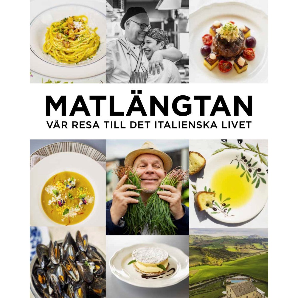 Peter Nordin Matlängtan : vår resa till det italienska livet (inbunden) (Skadad)
