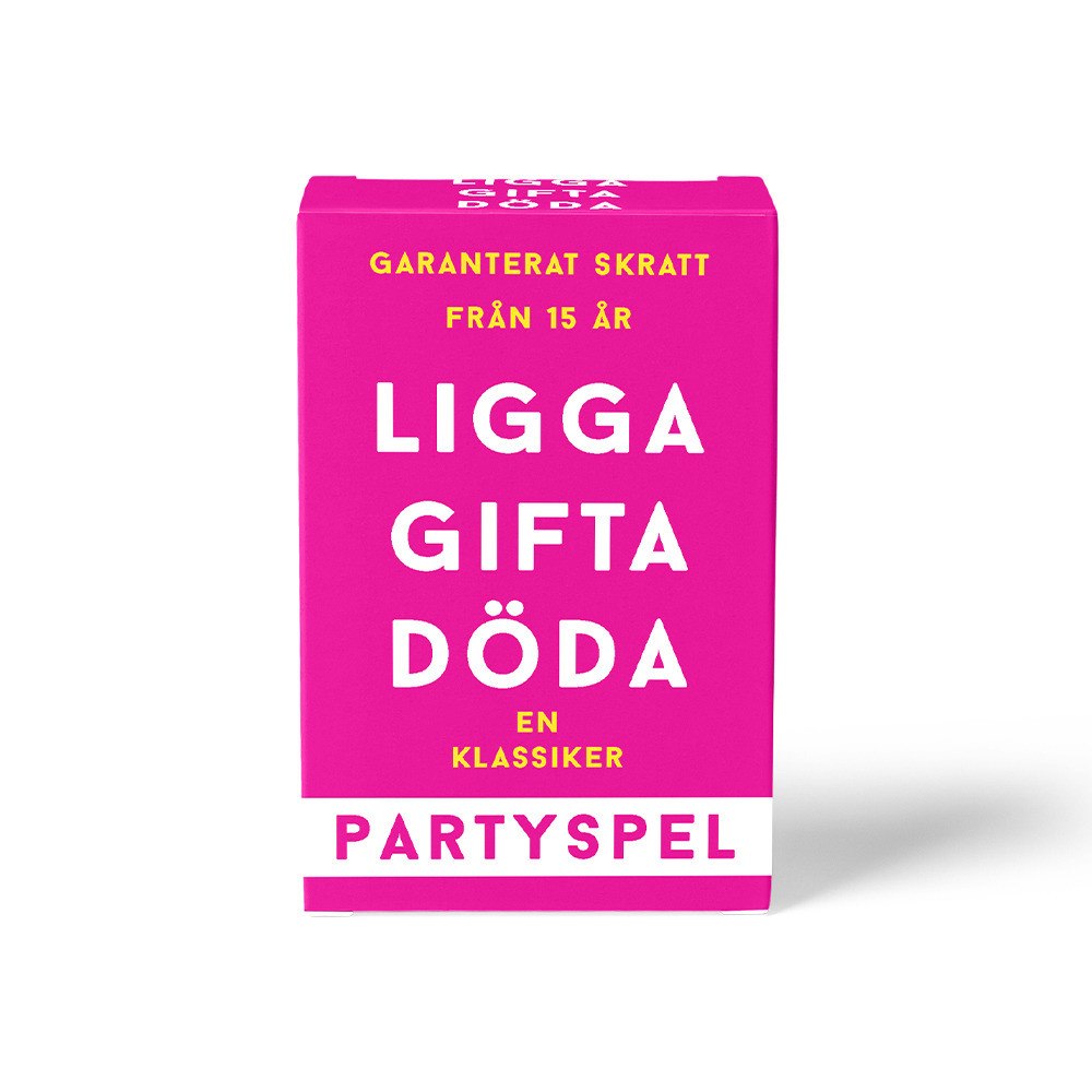 Nicotext Ligga, gifta, döda (bok)