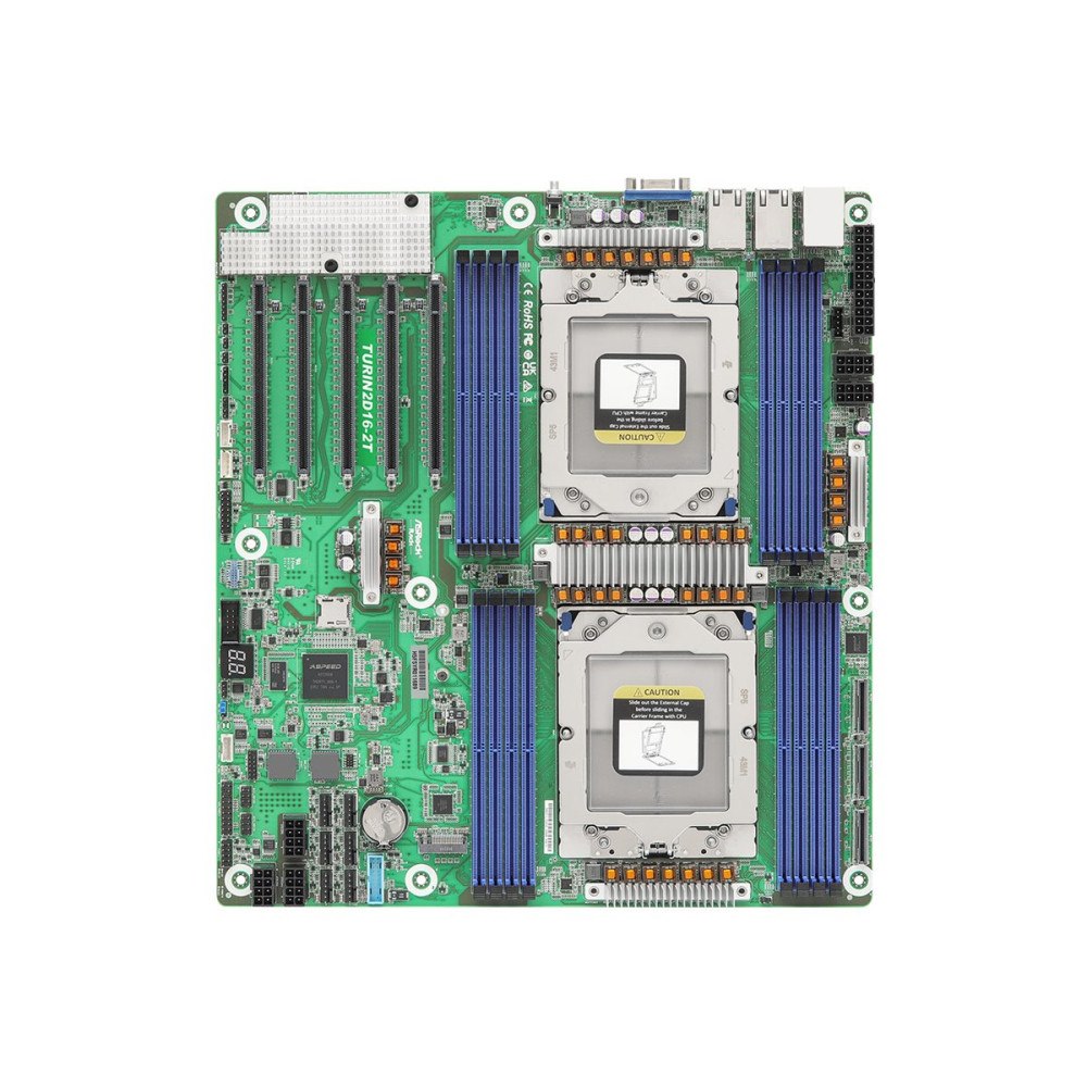 ASRock ASRock Rack TURIN2D16-2T - moderkort - SSI EEB - LGA6096 Socket