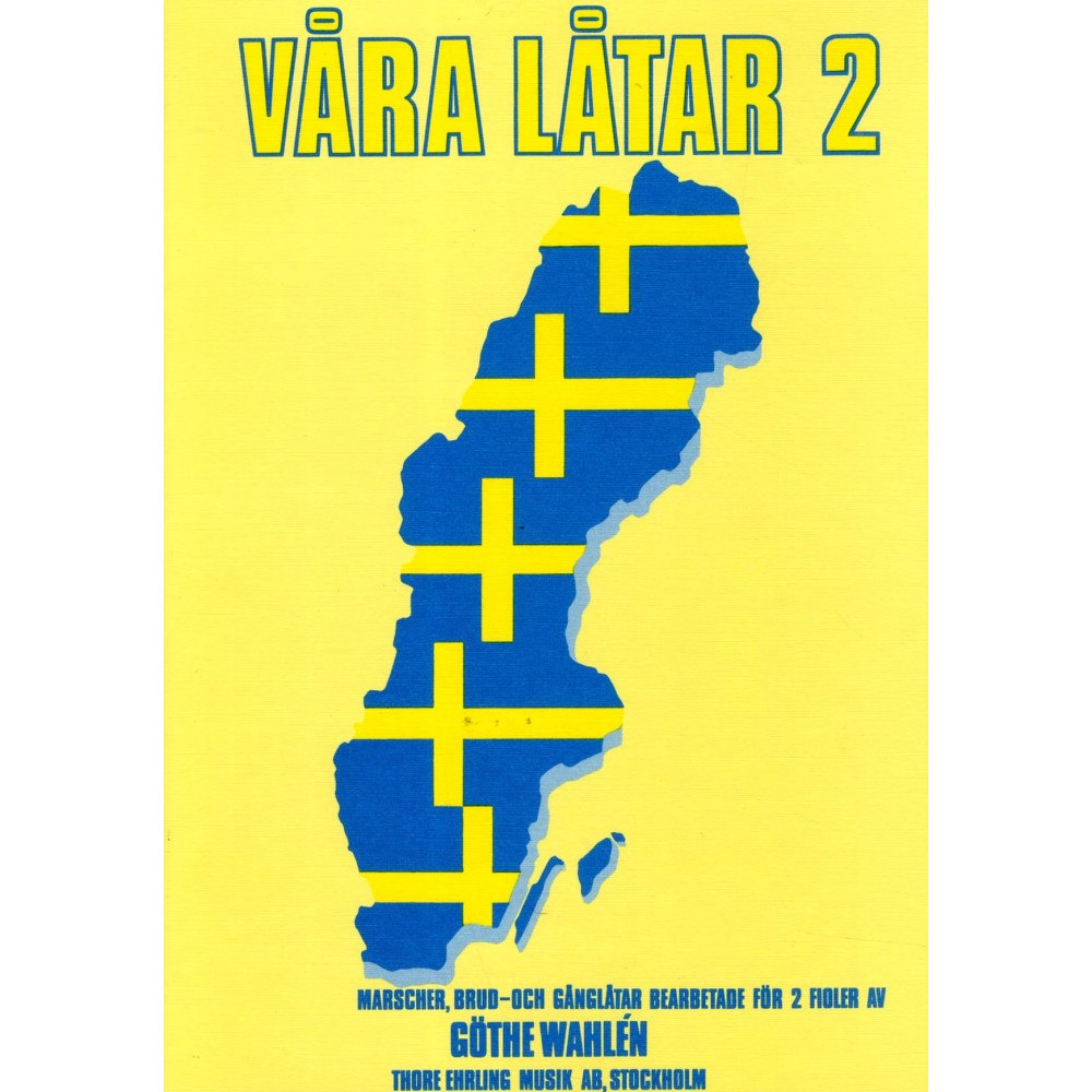 Notfabriken Våra låtar 2 (häftad)