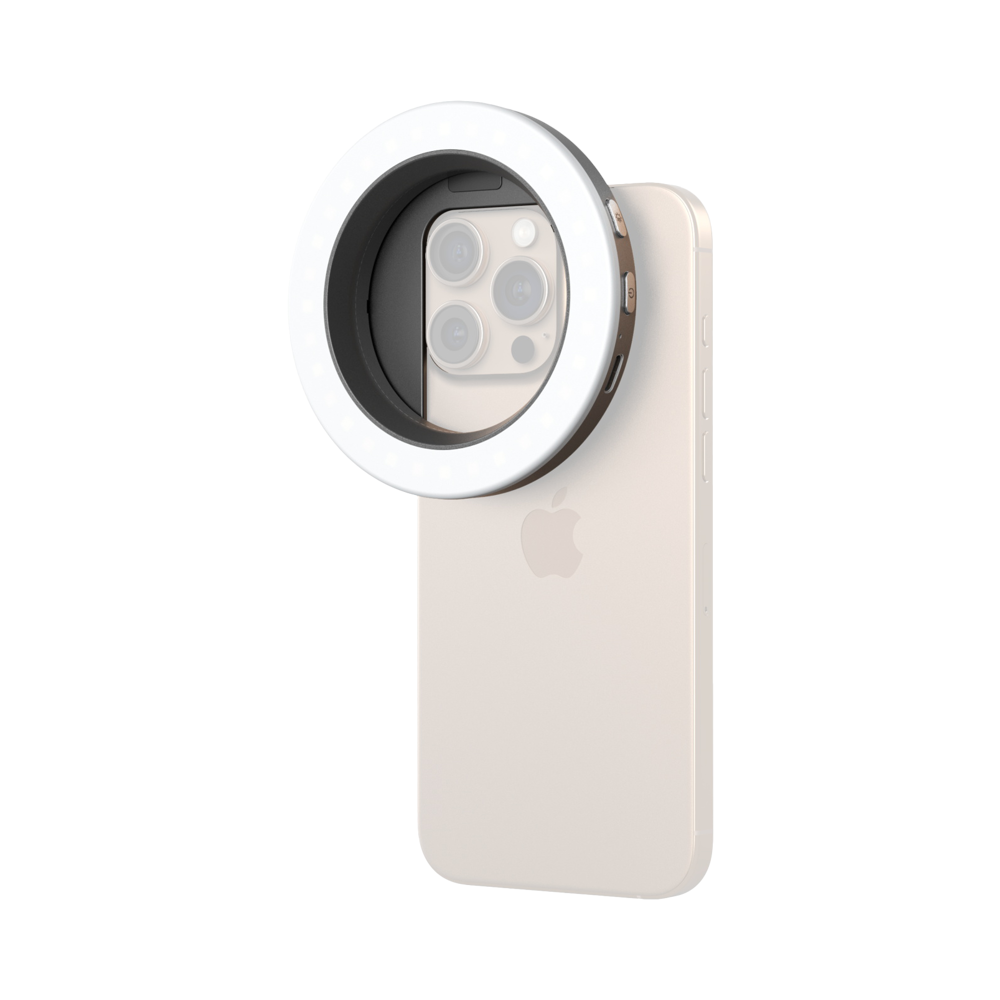 SMALLRIG SmallRig 5203 Vibe P30 67mm Ring LED Video Light Universal Threaded Filter Adapter Kit