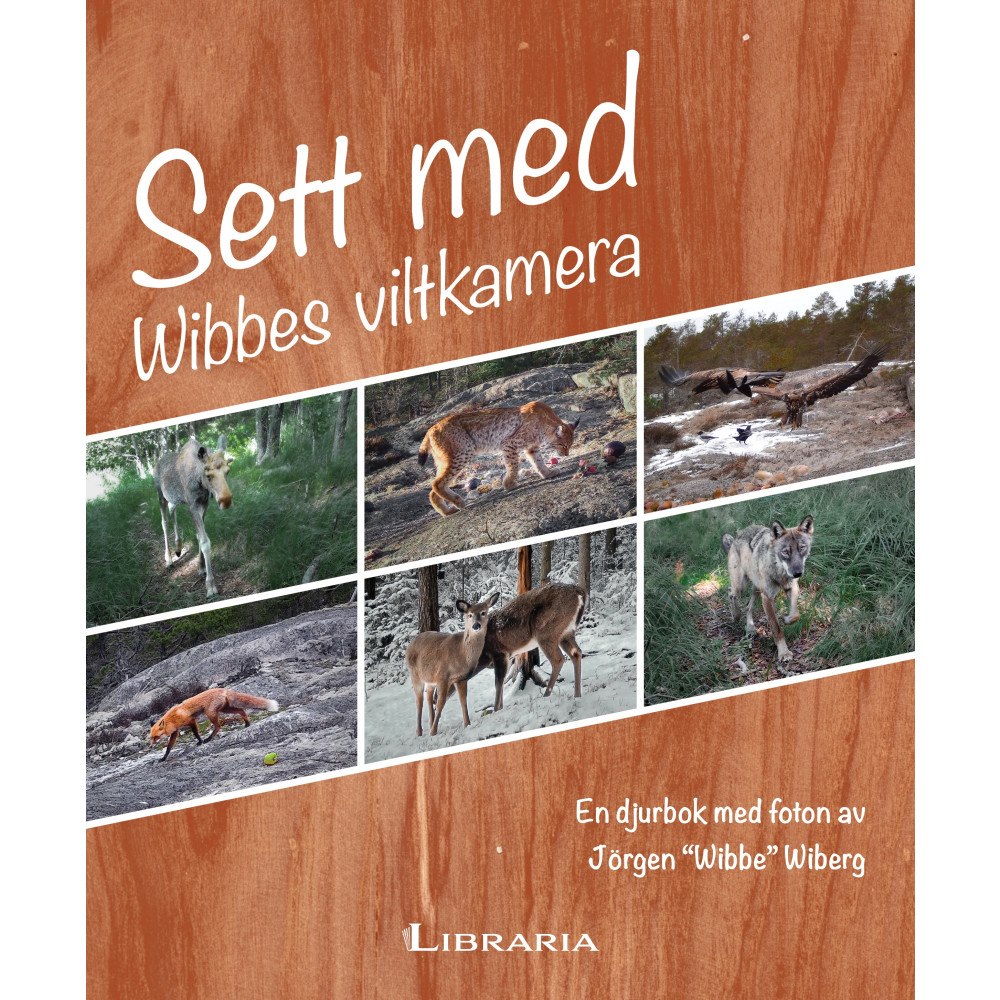 Libraria Ab Oy Sett med Wibbes viltkamera (inbunden)
