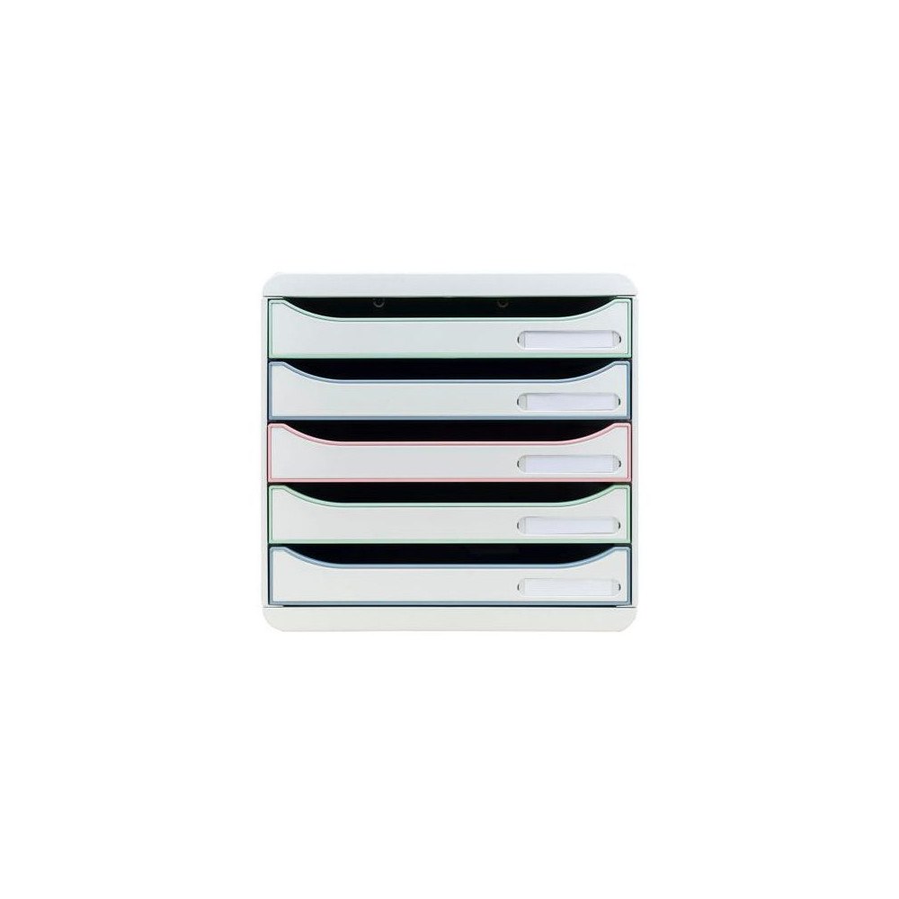 EXACOMPTA Blankettbox Bigbox Autentik 4låd. vit