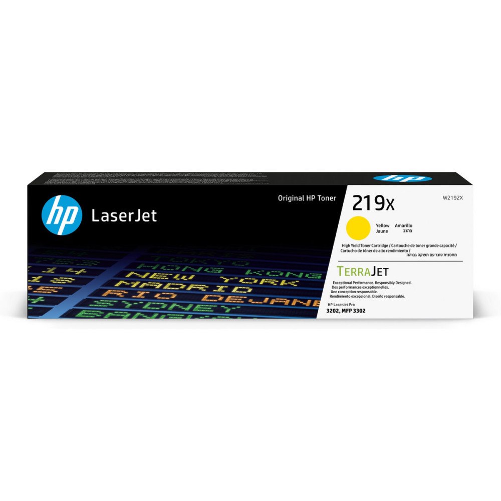 HP Toner W2192X 219X Yellow