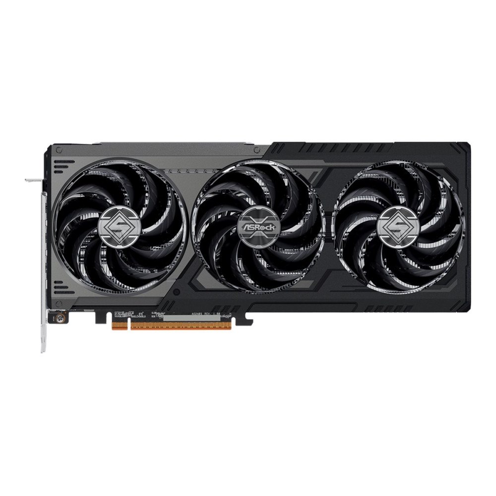 ASRock ASRock Steel Legend Radeon RX 9070 XT Dark 16GB - grafikkort - Radeon RX 9070 XT - 16 GB