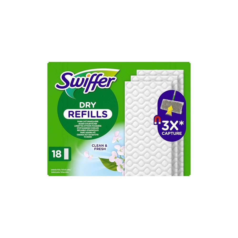 Swiffer Dammtrasa SWIFFER dry refill 18/fp