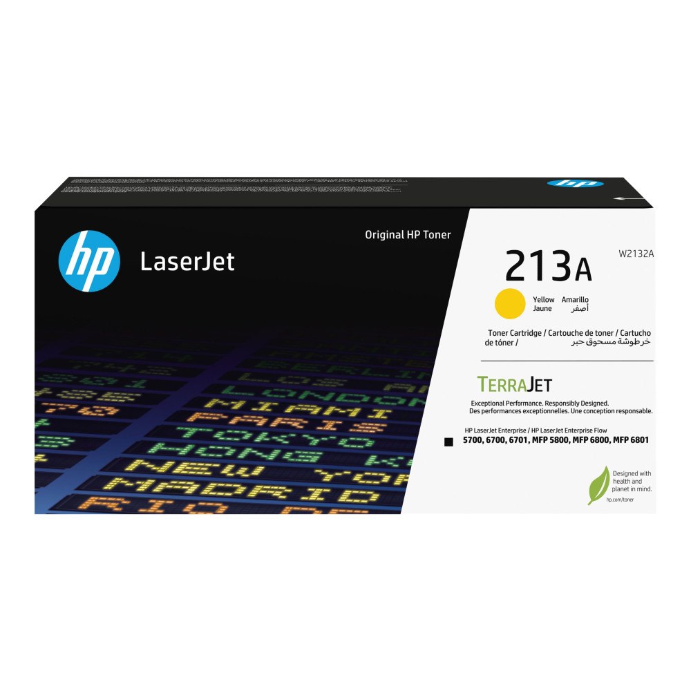 Hewlett-Packard HP 213A - gul - original - LaserJet - tonerkassett (W2132A)
