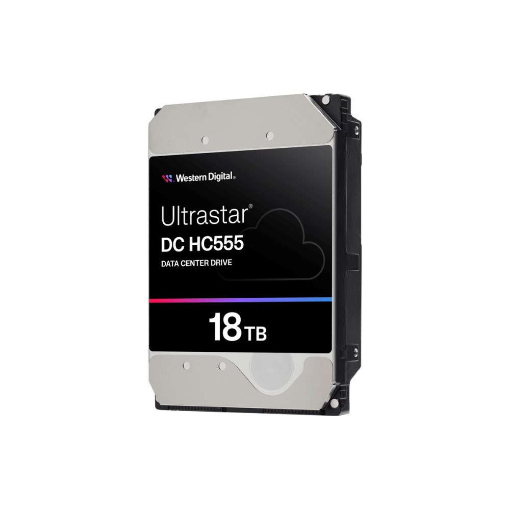 Western Digital WD Ultrastar DC HC555 - hårddisk - datacenter - 18 TB - SAS 12Gb/s