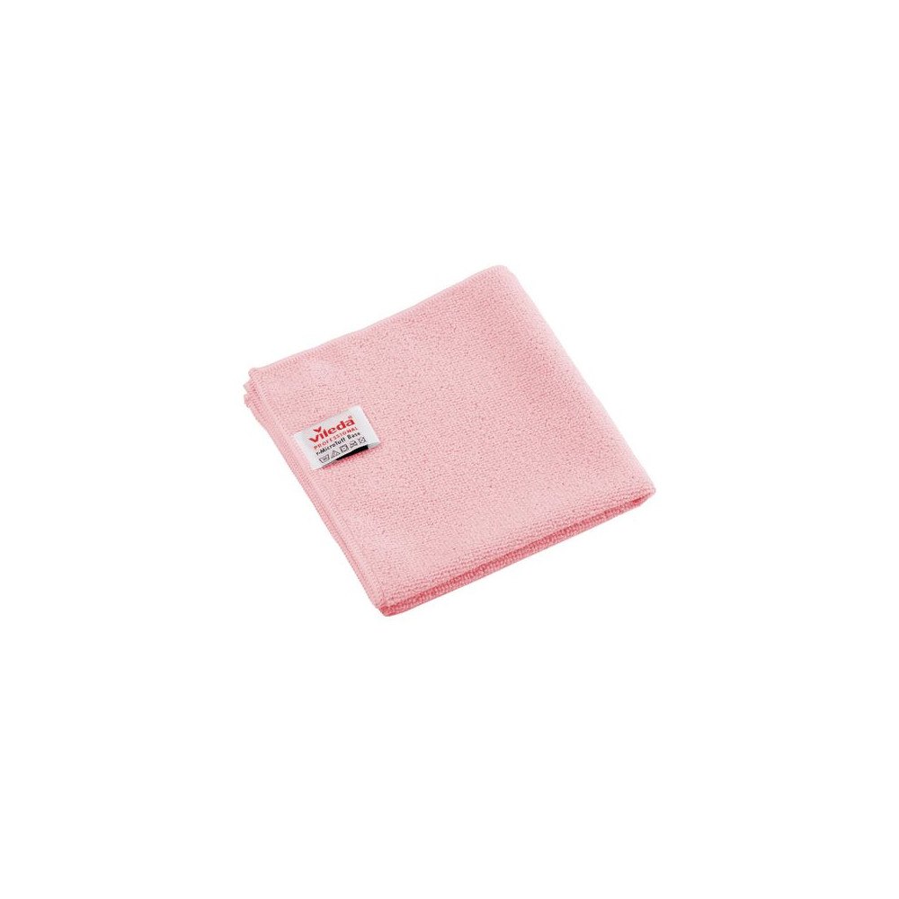 Vileda Microfiberduk VILEDA rMicroTuff röd 5/fp