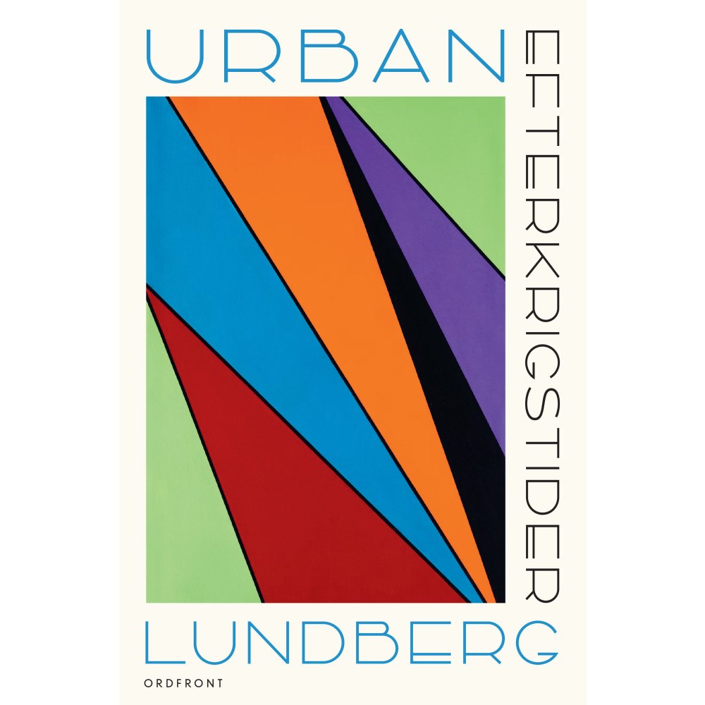 Urban Lundberg Efterkrigstider (bok, danskt band)
