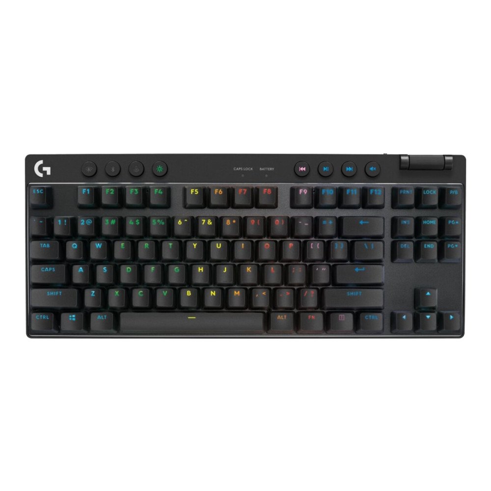 Logitech Logitech G PRO X TKL - tangentbord - gaming - QWERTY - USA, internationellt - svart Inmatningsenhet