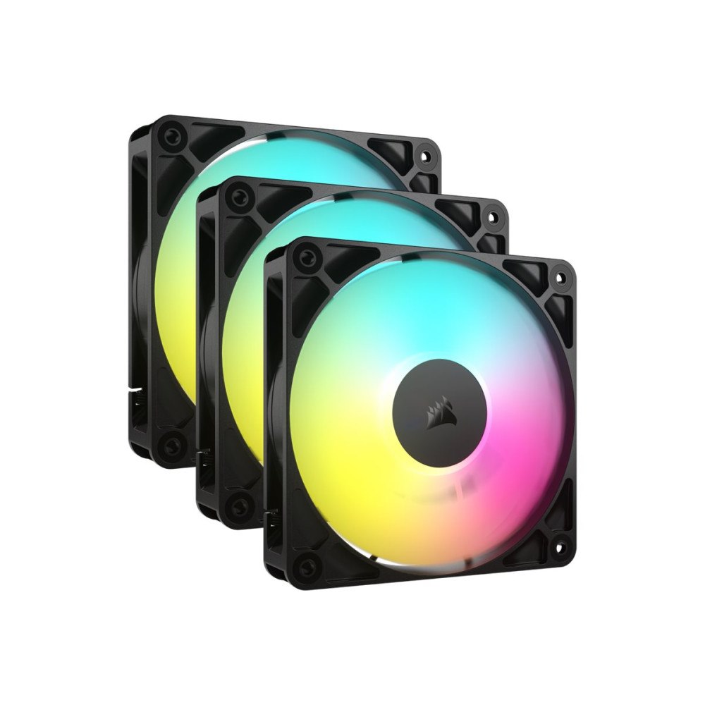 Corsair CORSAIR RS120 ARGB Triple Pack - lådfläkt