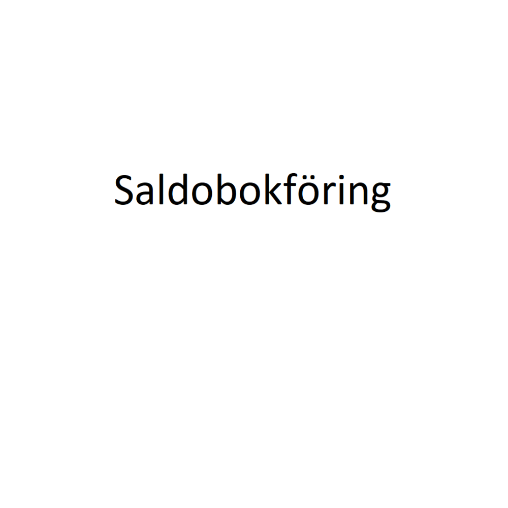Niels Knudsen Produktion Saldobokföring (häftad)