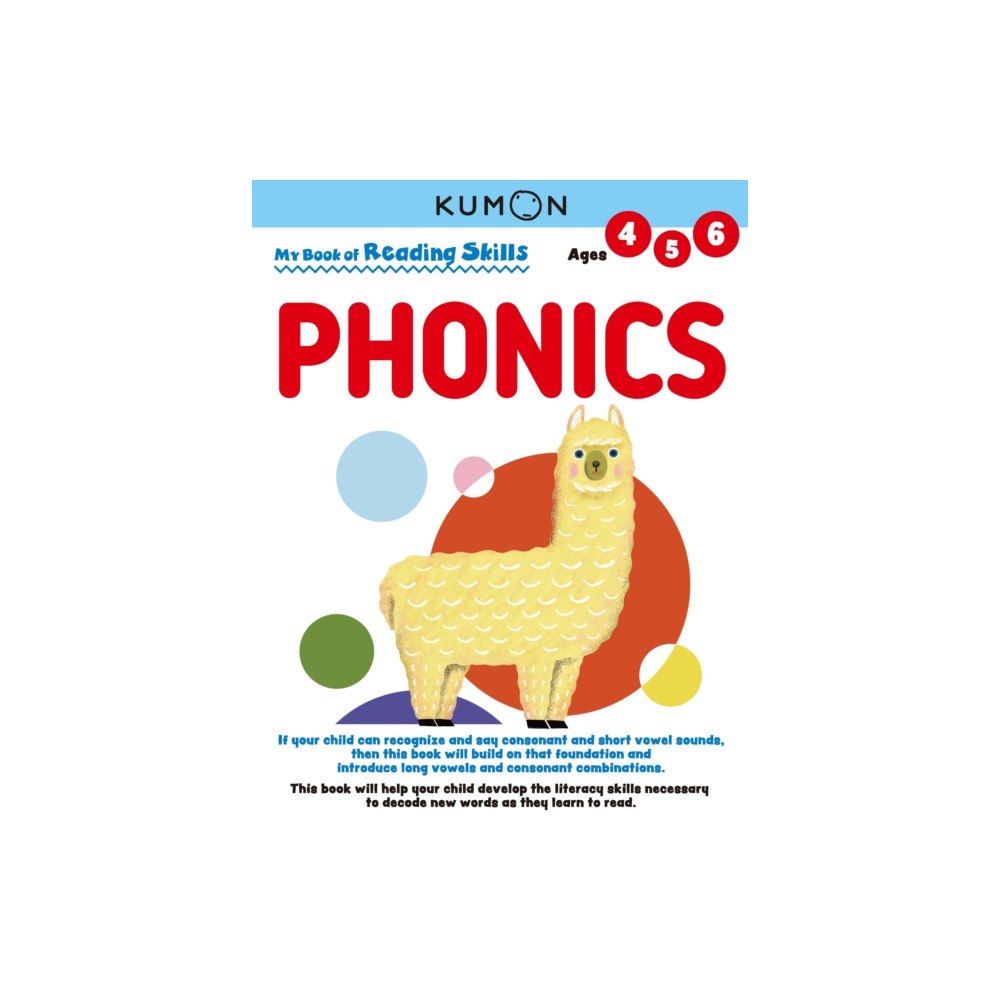 Kumon Publishing North America, Inc Kumon My Bk of Reading Skills: Phonics (häftad, eng)
