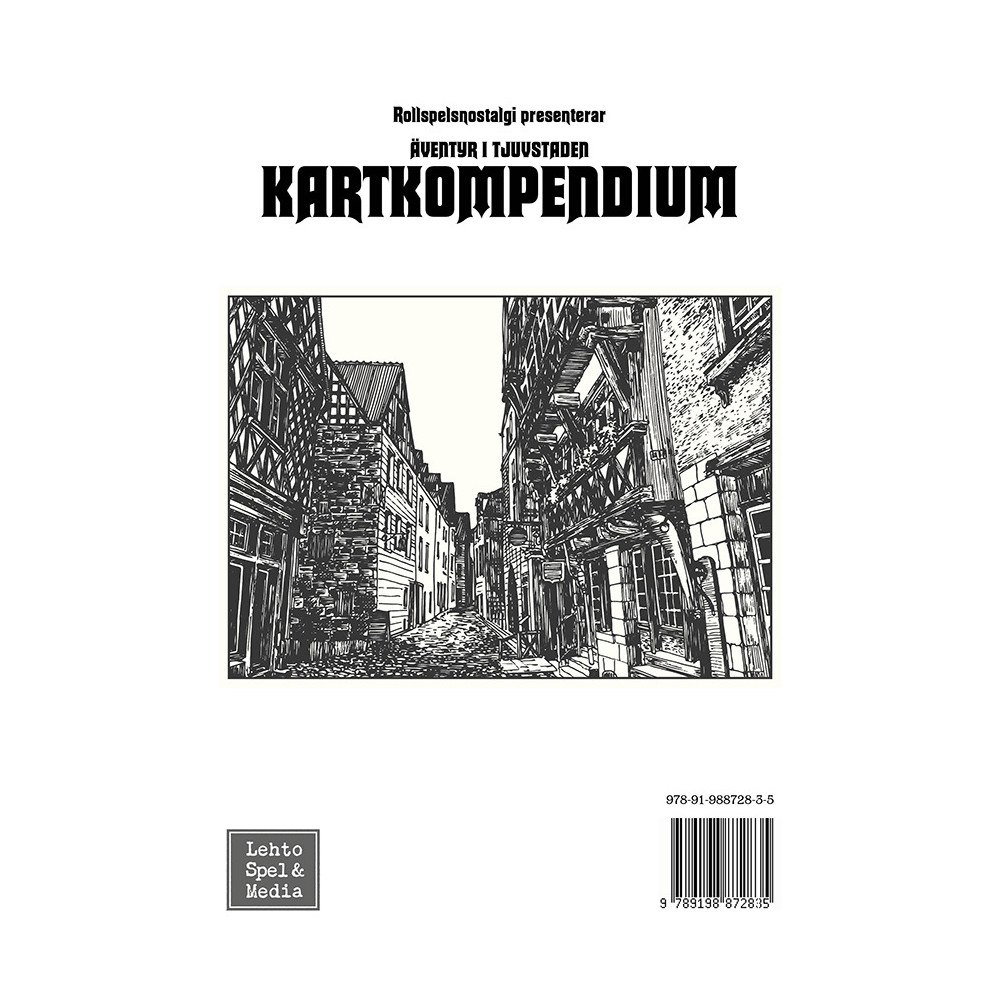 Fria Ligan Kartkompendium : ett tredjepartssupplement till Drakar och Demoner (bok)