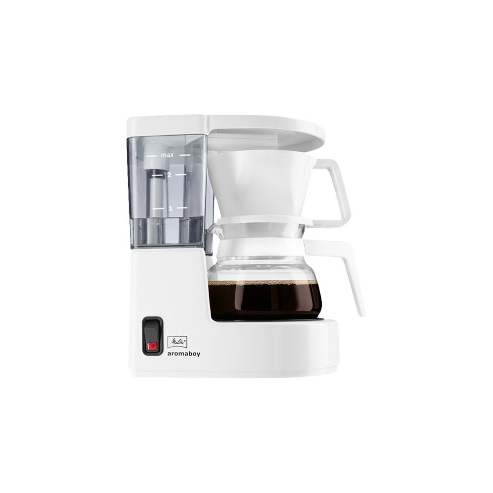 Melitta Melitta Aromaboy kaffemaskin - vit