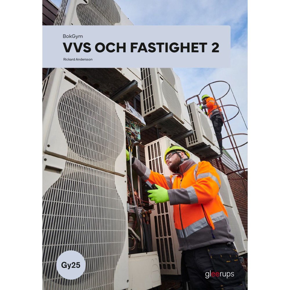 Rickard Andersson BokGym VVS och fastighet 2, bok, Gy25 (bok, spiral)