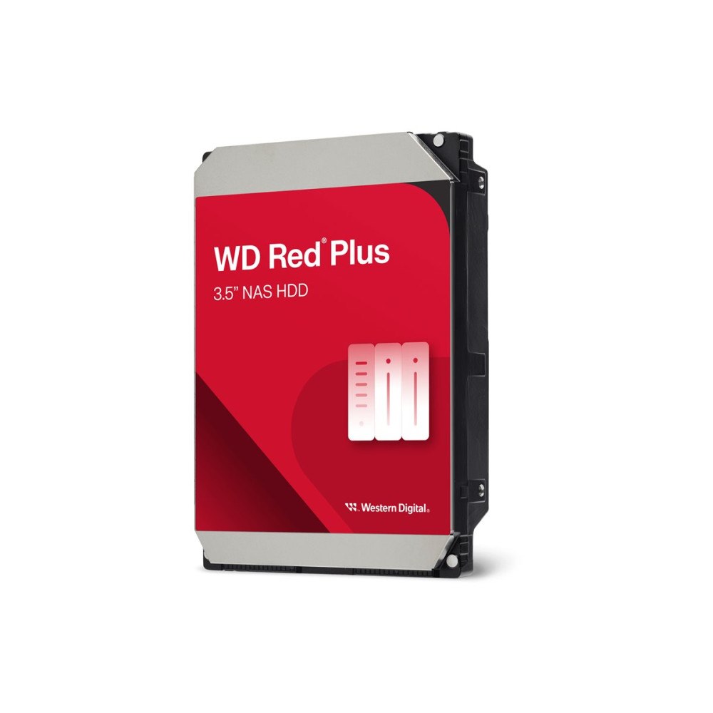 WD WD Red Plus WD120EFGX - hårddisk - 12 TB - SATA 6Gb/s