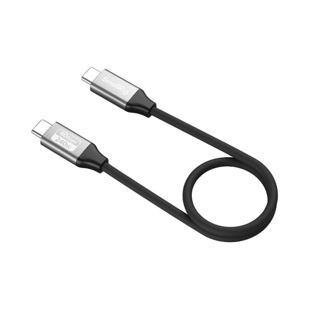 SMALLRIG SmallRig 5073 USB-C Data Cable (Straight to Straight, 35cm (40Gbps + 240W + 8K)