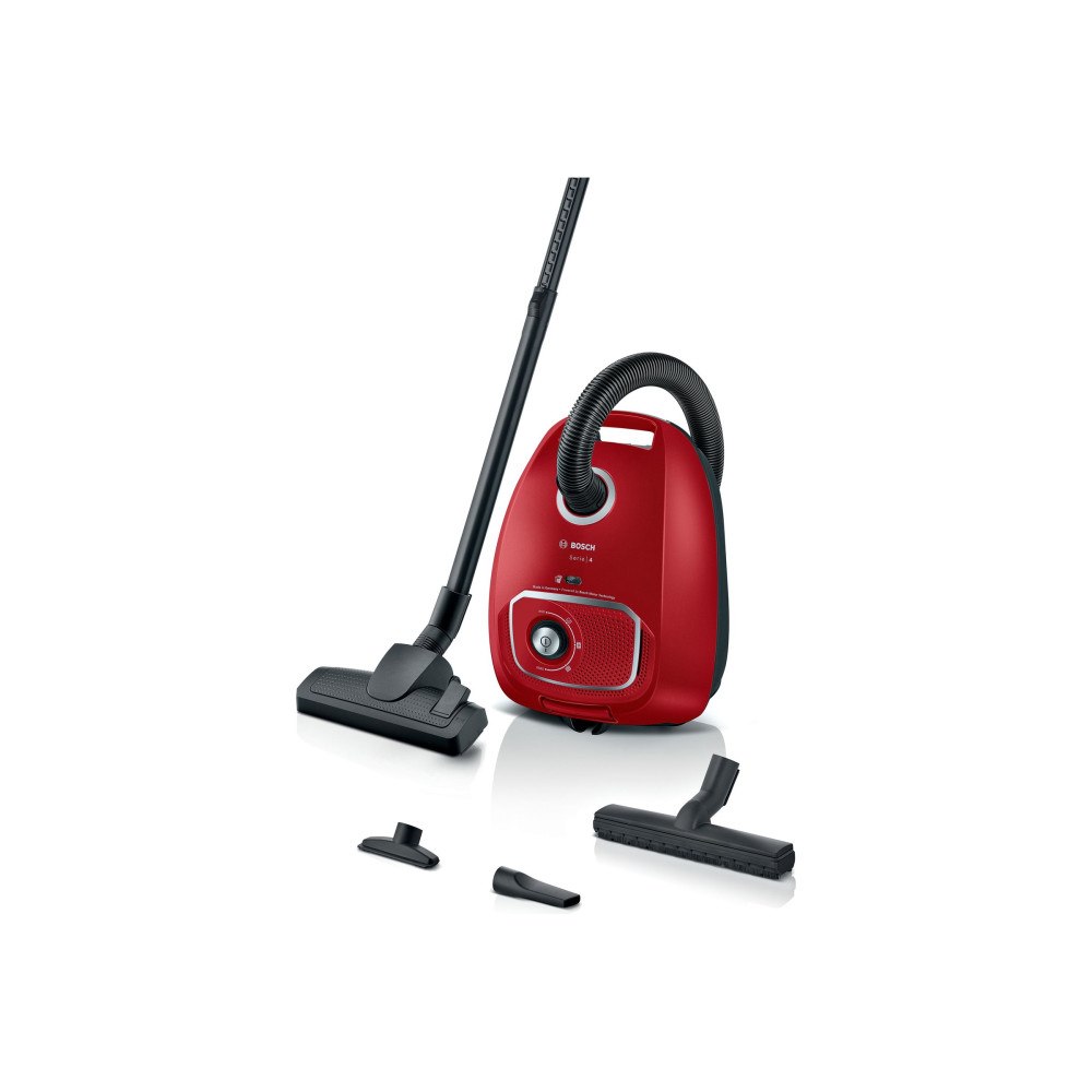 Bosch Bosch Serie | 4 BGB41RD3H - dammsugare - med behållare - intense red
