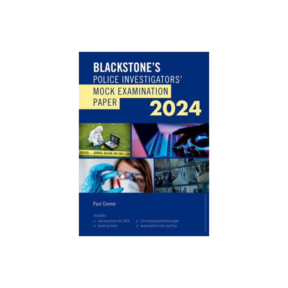 Oxford University Press Blackstone's Police Investigators Mock Exam 2024 (häftad, eng)