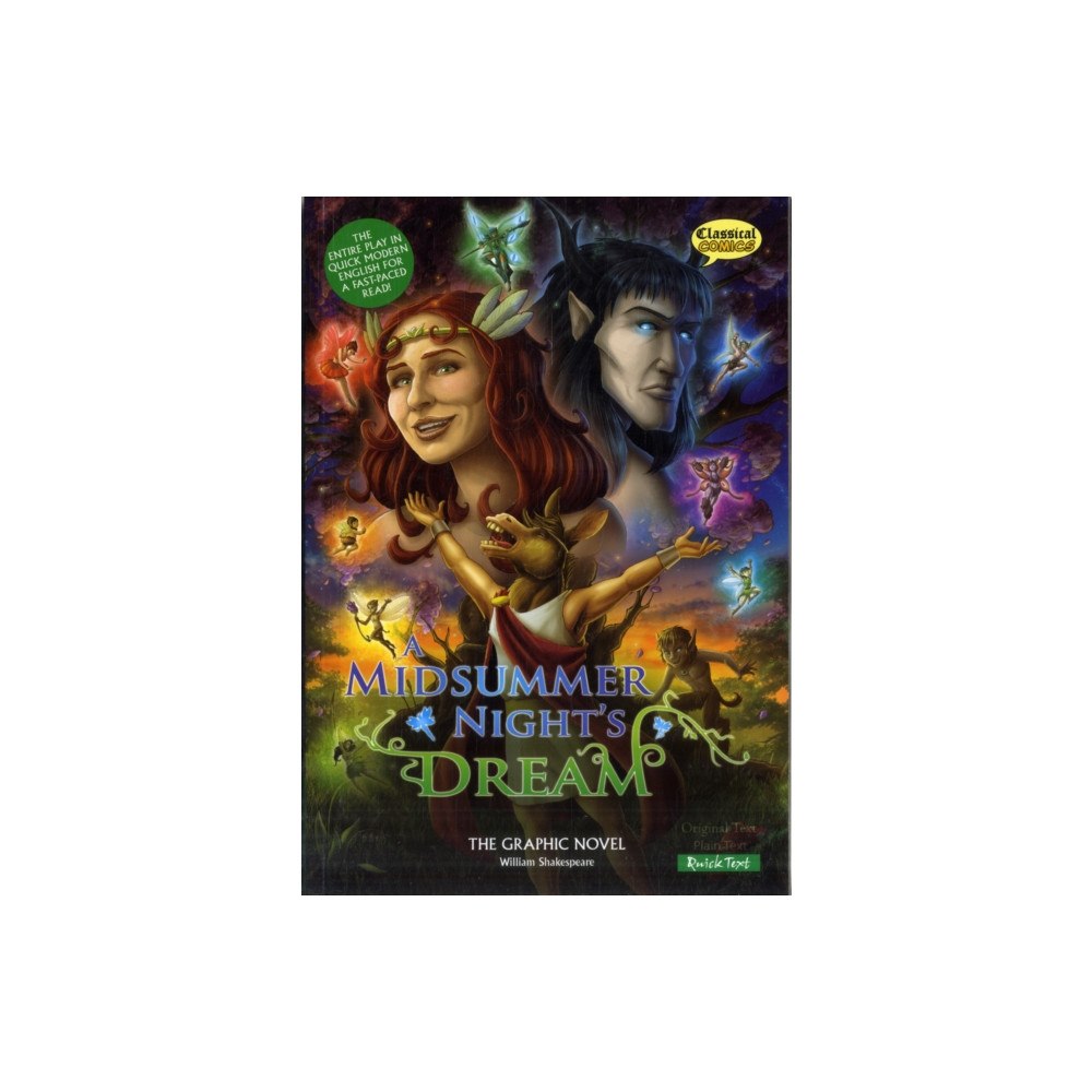 Classical Comics A Midsummer Night's Dream The Graphic Novel (häftad, eng)
