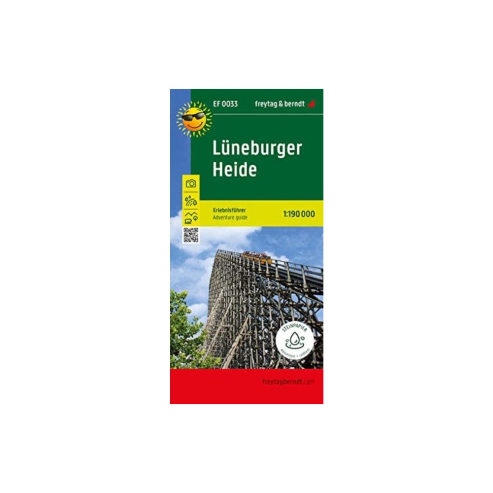 Freytag-Berndt Luneburg Heath, adventure guide 1:190,000, freytag & berndt, EF 0033