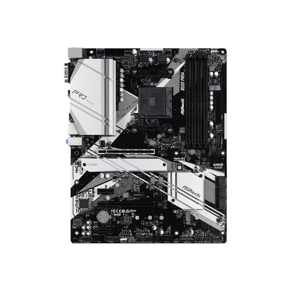 ASRock ASRock B550 Pro4 - moderkort - ATX - Socket AM4 - AMD B550
