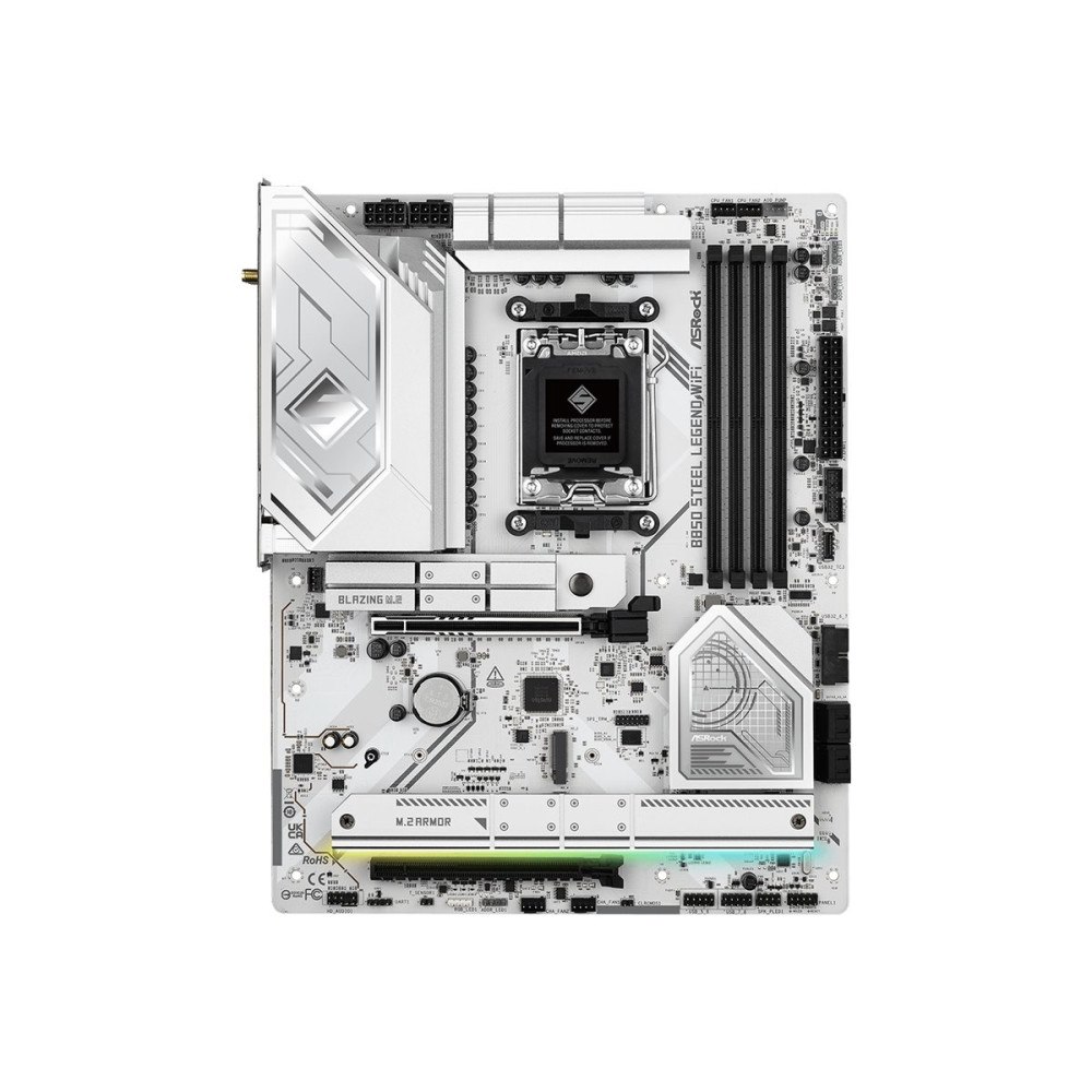 ASRock ASRock B850 STEEL LEGEND WIFI - moderkort - ATX - Socket AM5 - AMD B850