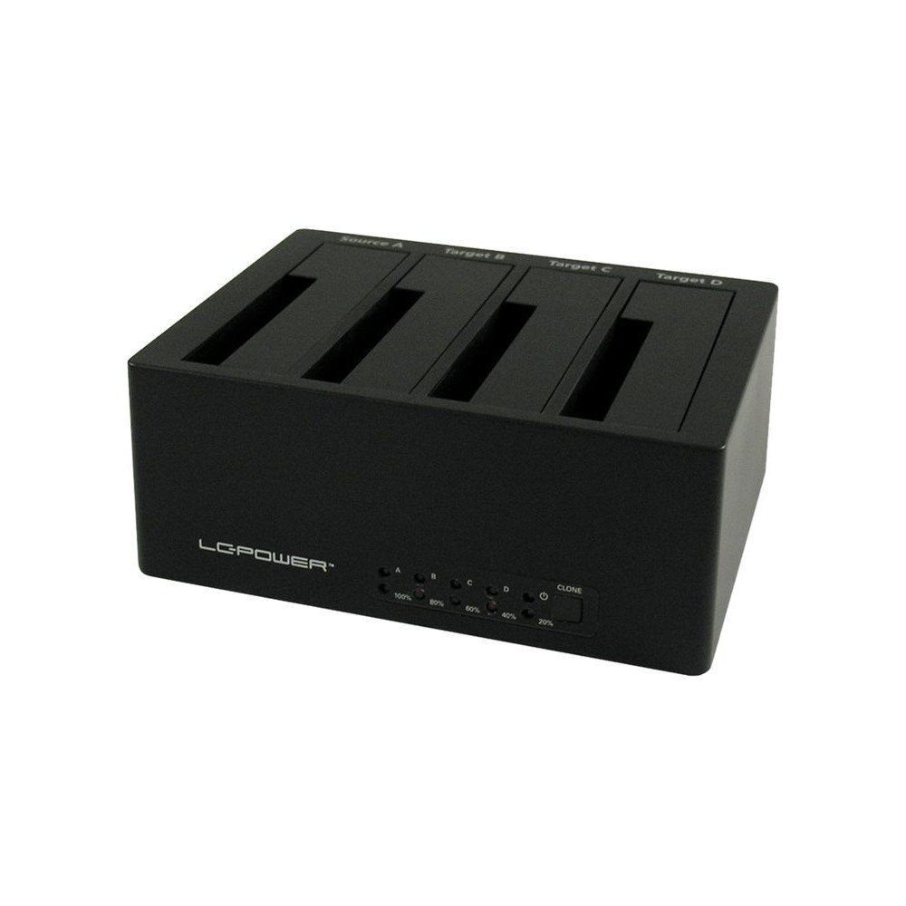 LC Power LC Power LC-DOCK-U3-4B - HDD dockningsstation - SATA - eSATA, USB 3.0