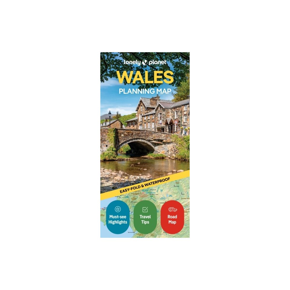 Lonely Planet Lonely Planet Wales Planning Map (bok, eng)