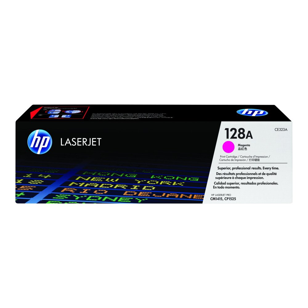 Hewlett-Packard HP 128A - magenta - original - LaserJet - tonerkassett (CE323A)