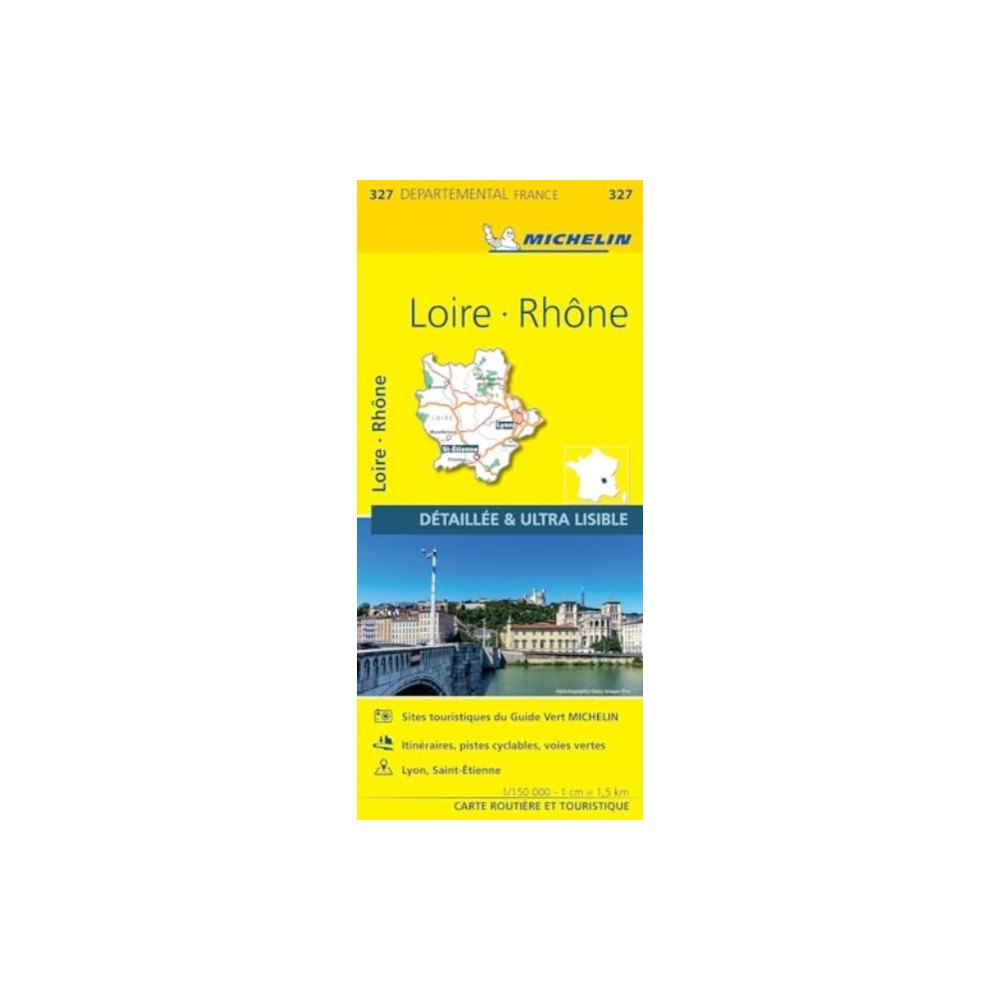 Michelin Editions Des Voyages Loire, Rhone - Michelin Local Map 327