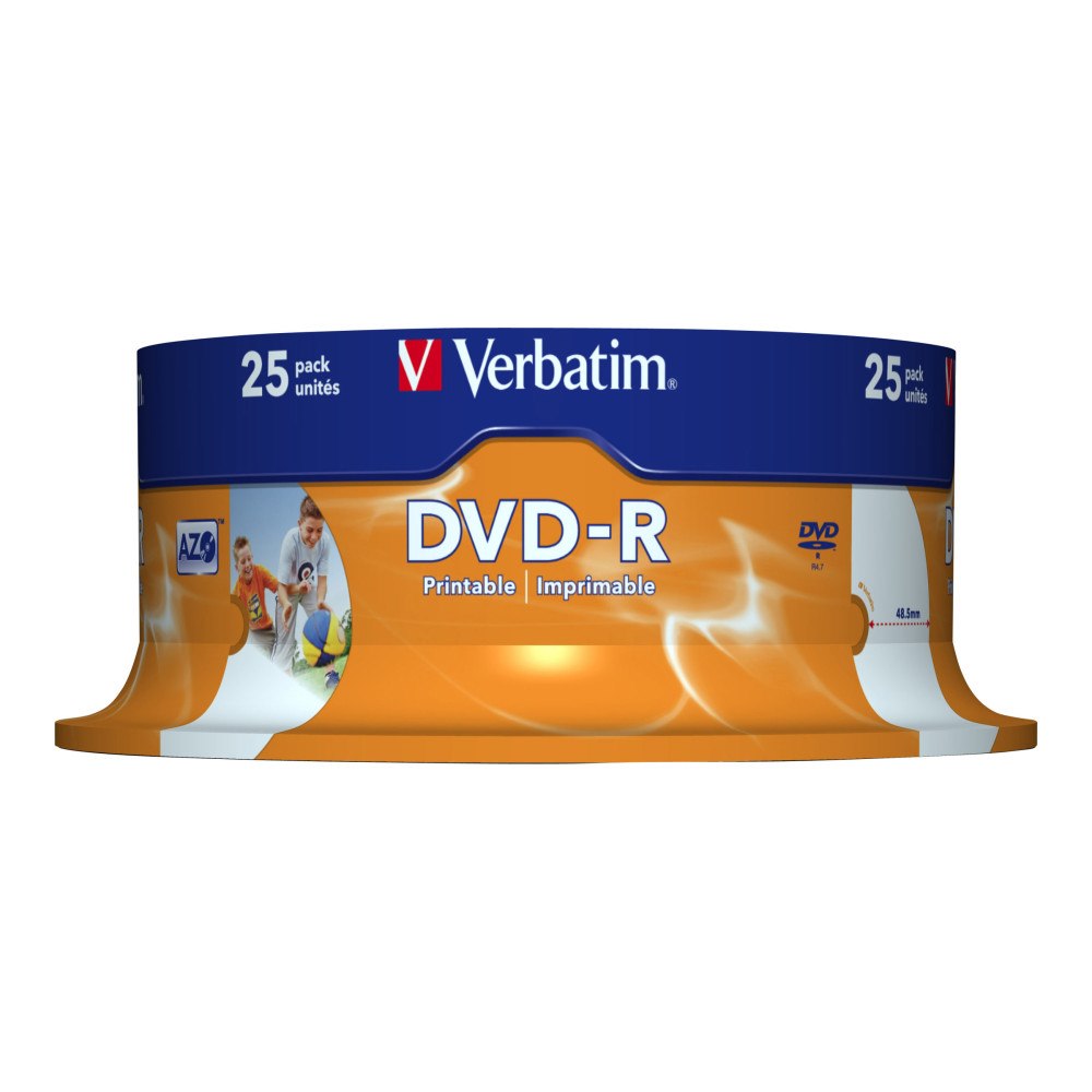 VERBATIM Verbatim - DVD-R x 25 - 4.7 GB - lagringsmedier