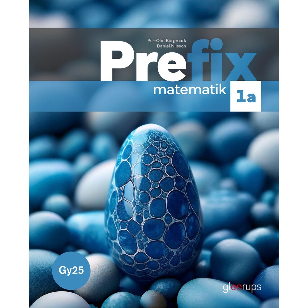 Daniel Nilsson Prefix matematik 1a, bok, Gy25 (häftad)